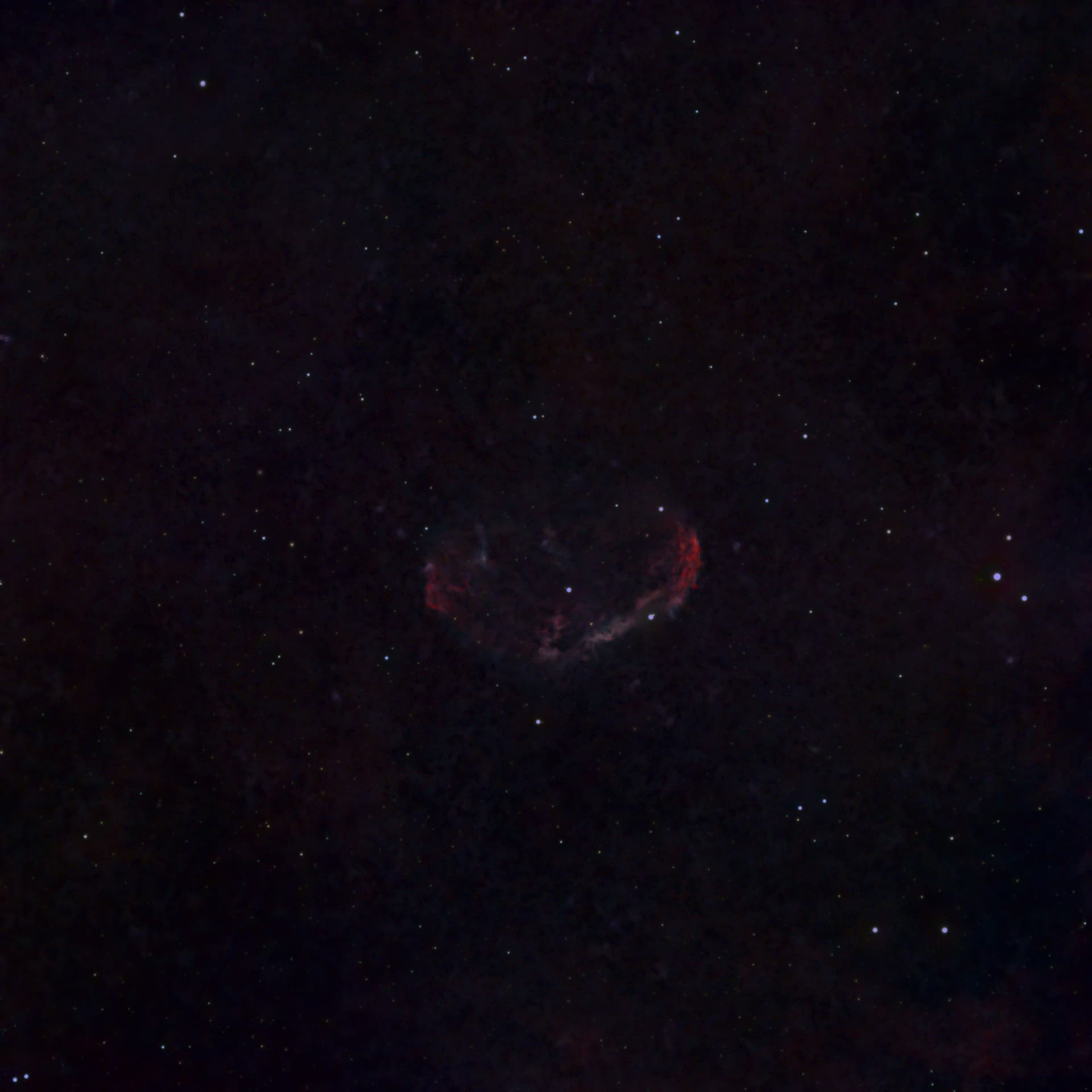 Nébuleuse du croissant